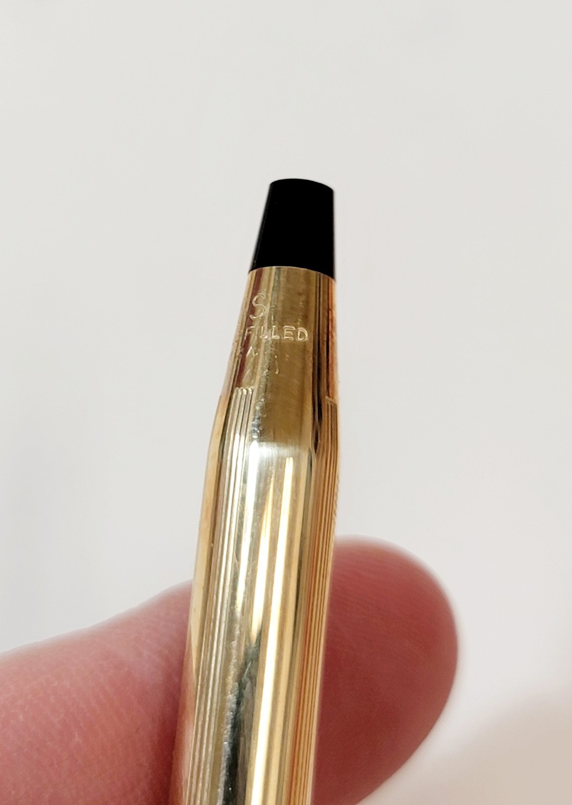 Vintage Cross Pen Pencil Set 1/20 14k Gold Filled Ladies Set Pen Purse USA Made