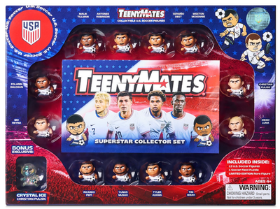 2026 WORLD CUP USA MEN'S SOCCER TEAM TEENYMATES FIGURES COLLECTOR