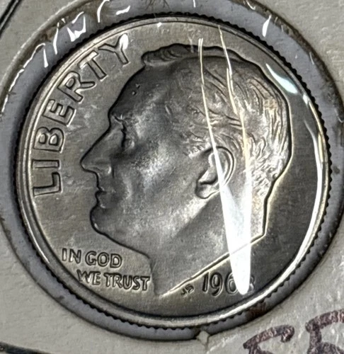 1968-P BU Roosevelt Dime, Item 55