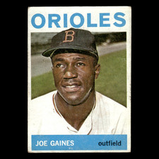 Joe Gaines #364 1964 Topps Baltimore Orioles Baseball Card MLB VG