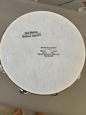 RARE HAL BLAINE personally stamped tambourine by him SPECIAL