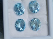 Sch&ouml;nes Lot ovale Topase     Sky blue   15,85 Ct     (A19)