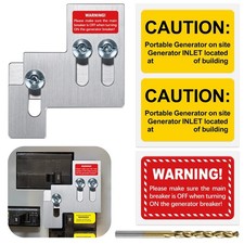 Generator Interlock for Square D QO or Homeline 100 or 125 Amp Panels with 3/...