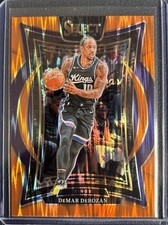 DeMAR DeROZAN #33 ORANGE FLASH PRIZM 2024-25 Panini Select MINT OR BETTER