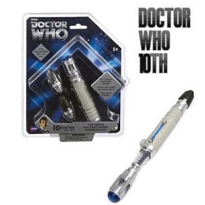 The 10th Doctor Who Sonic Schraubendreher Modell Licht Geräusche Spielzeug Geschenk Sammler