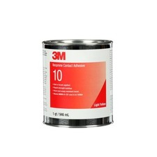 3M 20272 Neoprene Contact Adhesive 10 Light Yellow, 1 qt