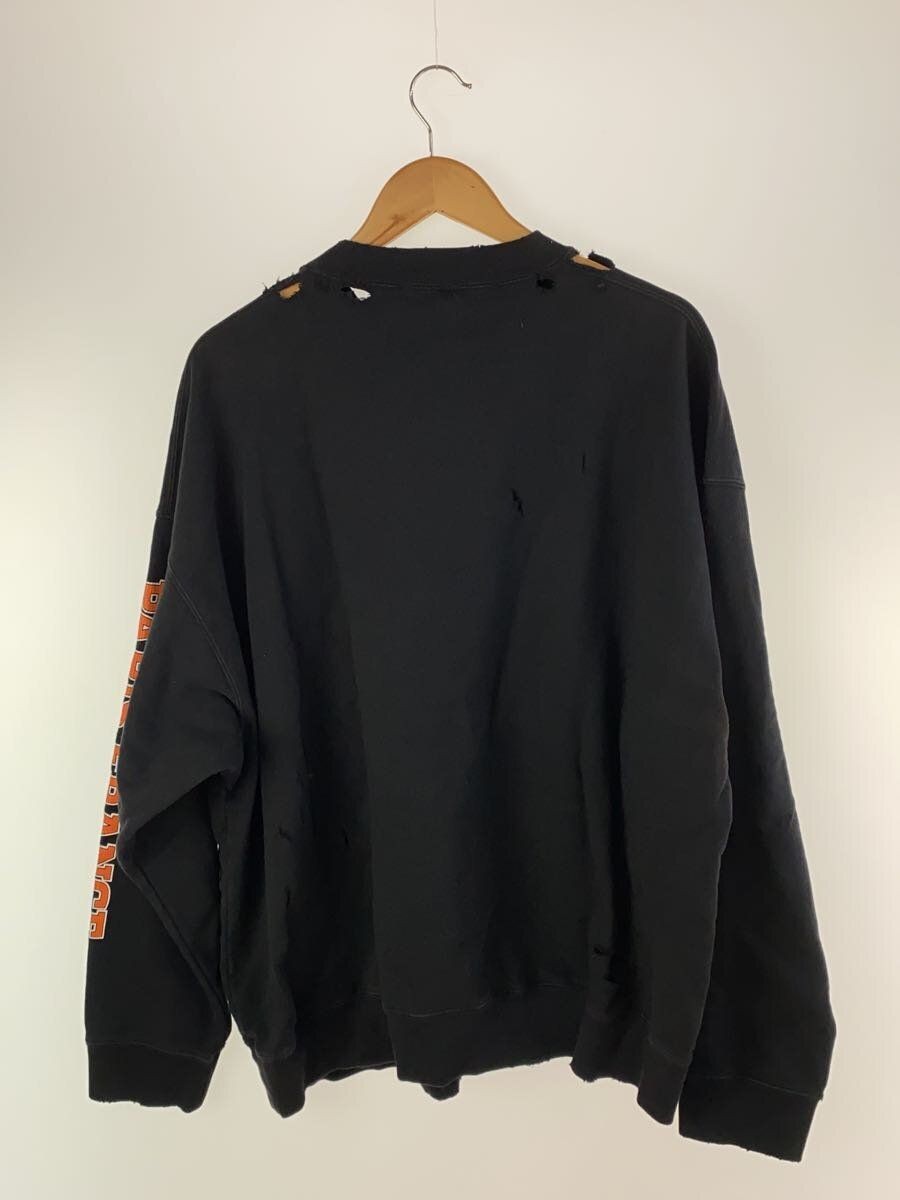 BALENCIAGA スウェット ブラック BALENCIAGA SWEAT XL COTTON Black 2021 01155 Used | eBay