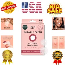 Pimple Patches, Miracle Invisible Spot Cover - Hydrocolloid Acne Pimple Patch...