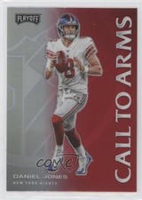 2020 Panini Playoff Call to Arms Red Prizm Daniel Jones #CA-11 0g27