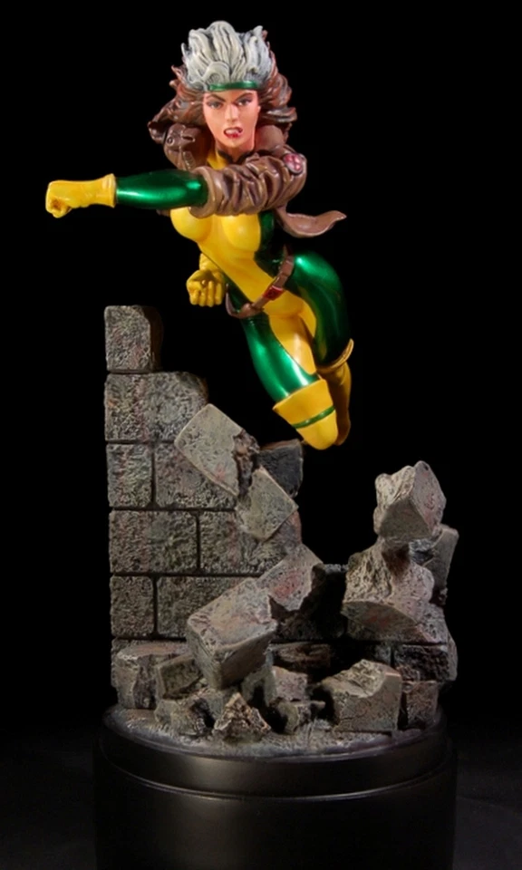 Estatua de Bowen Designs Rogue baja #004/1500 FIGURA DE JIM LEE X-MEN MARVEL SIDESHOWE Foto 3 de 4