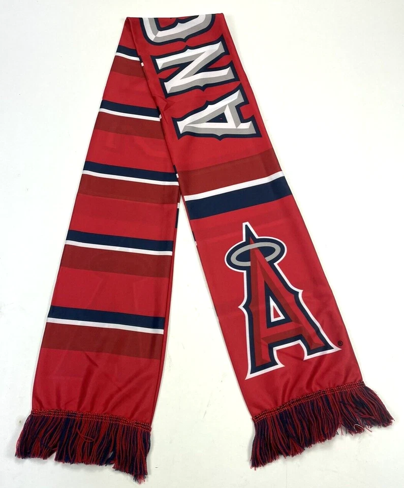 MLB Los Angeles Angels Bundle Stadium Giveaway : Fringe Red Scarf & Red Backpack - Image 3 of 4