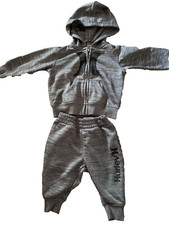 Hurley Track Suit Set  Hooded Zippered Jacket and Jogger Pants Infant Size 3-6 Mo