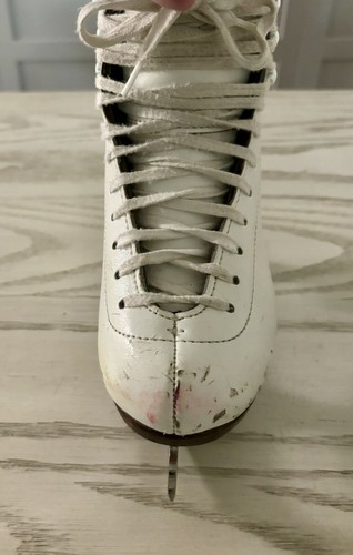 Riedell Model 21 Youth Skate Size 13 1/2 Figure Ice Skates w/Quest Onyx Blades - Picture 5 of 12