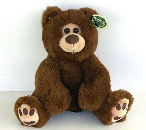 Bearington Barnaby Chocolate Brown Teddy Bear 10" Plush Stuffed Toy Teddy Bear