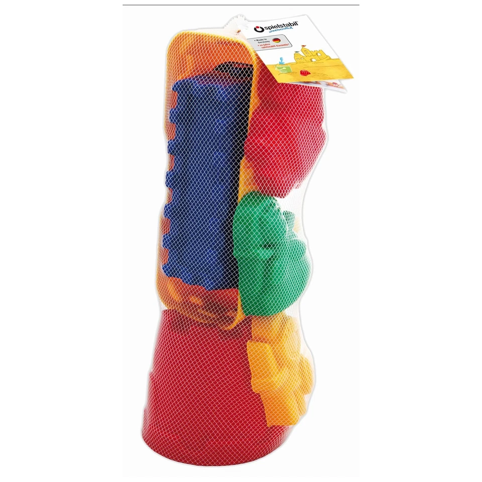 Sandspielzeug, Burgturm, Burgmauer, Burgtor, Prinzessin, Ritter, Pferd - Bild 2 von 2