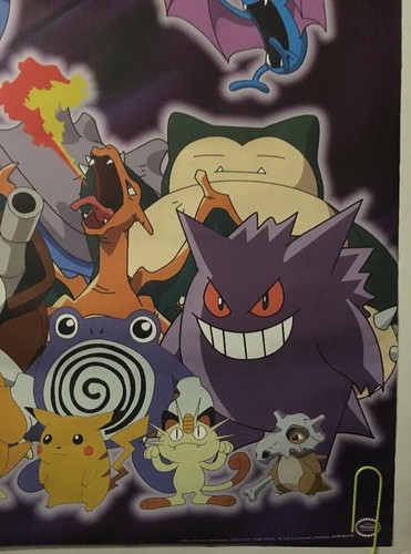 Pokémon Got To Catch 'em All Collage Vintage Poster Trading Card Pin-up Nintendo - Picture 10 of 12