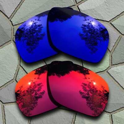 Violet Blue&Violet Red Polarized Lenses Replacement For-Oakley Dispatch 1