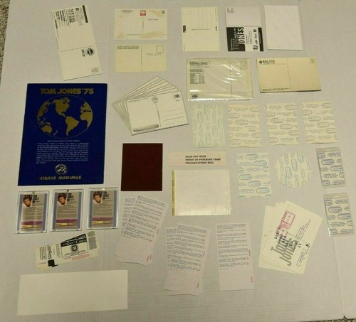 TOM JONES - MISCELLANEOUS COLLECTBLE MEMORABILIA - EXCELLENT CONDITION - Picture 5 of 11