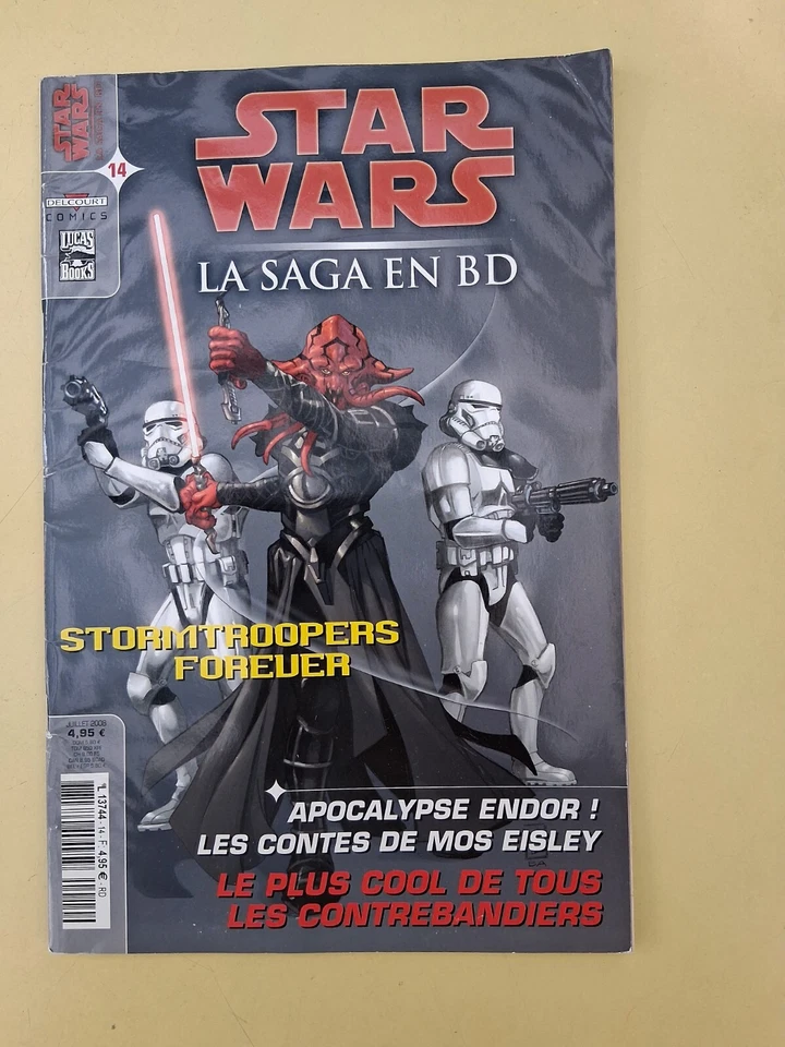 STAR WARS N°14 LA SAGA EN BD - JUILLET 2008 - Photo 1/1