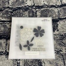 Close to My Heart B1261 GARDEN OF LIFE My Acrylix Acrylic Stamps