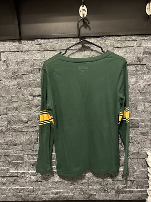 Long Sleeve Green Bay Packers Women's Plus Size Clothing