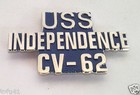 US NAVY USS INDEPENDENCE CV-62 (1-1/4") Military Hat Pin P14935 EE — photo 2
