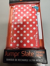 EnerPlex Jumpr Slate 5K Power Bank Portable. Polk Dot