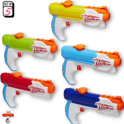Nerf 5x Super Soaker Piranha Wasserstrahler Kinder Strand Garten Party Spielzeug Pistolen