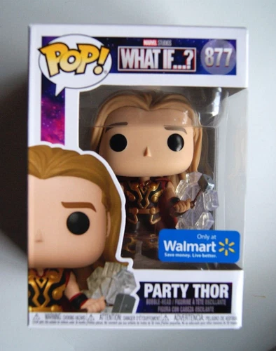 Marvel Funko Pop What If...? PARTY THOR #877! (Walmart Exclusive!)