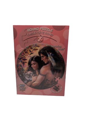 RoundJigsaw Puzzle Nurturing Soukd Pieces 500 Teile Master Pieces Circular 