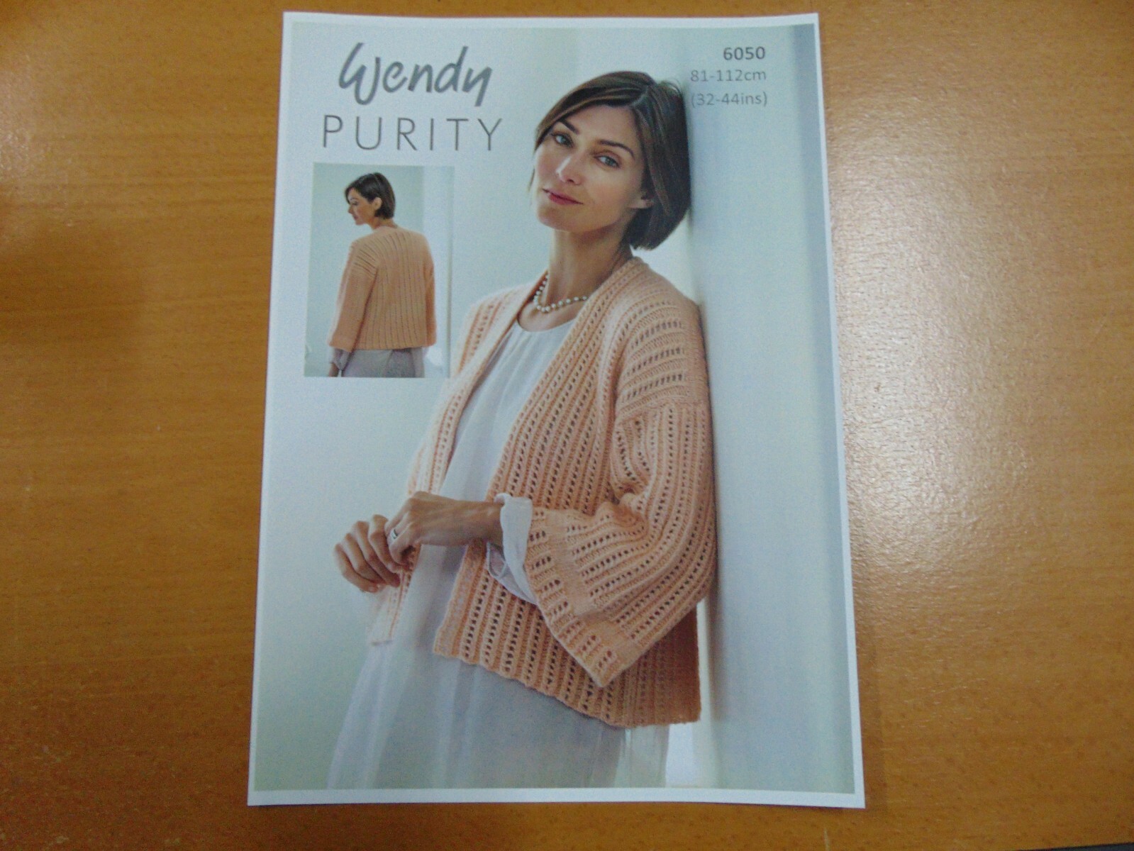 Wendy Double Knitting Pattern 6050 Cardigan   81 - 112 cm