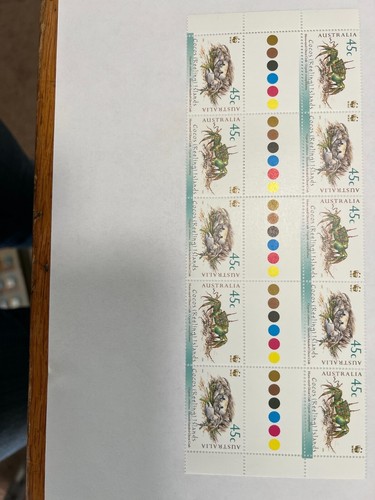 Stamps -Australia Cocos (Keeling) Islands WWF Crabs .5c &.45c stamps 2000(J4332) - Picture 10 of 10