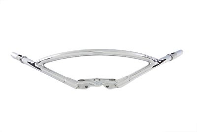 V-Twin Chrome Hollywood Style Inline Handlebars - Part #49-0860