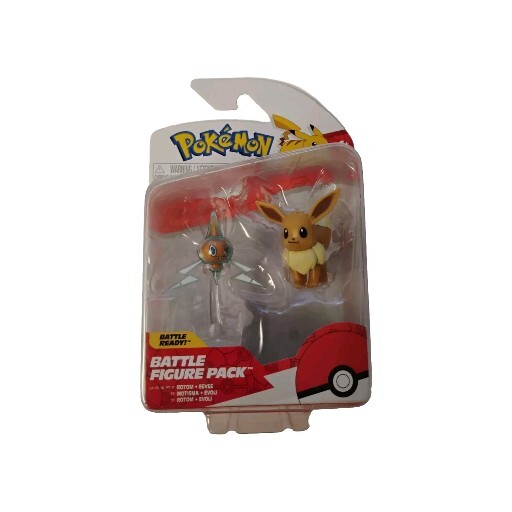 NIB Jazwares Pokemon Battle Rotom and Eevee 2