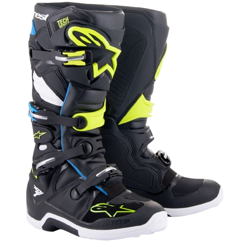 Alpinestars Tech 7 Motocross Boots MX Off Road Enduro Motorbike ATV Quad - Picture 11 of 13