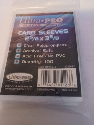 bulk ultra pro card sleeves Trading Card Box main image 1