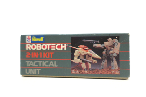 Revell Robotech Tactical Unit 1136 2-in-1 Model Kit 1984 - Picture 2 of 6
