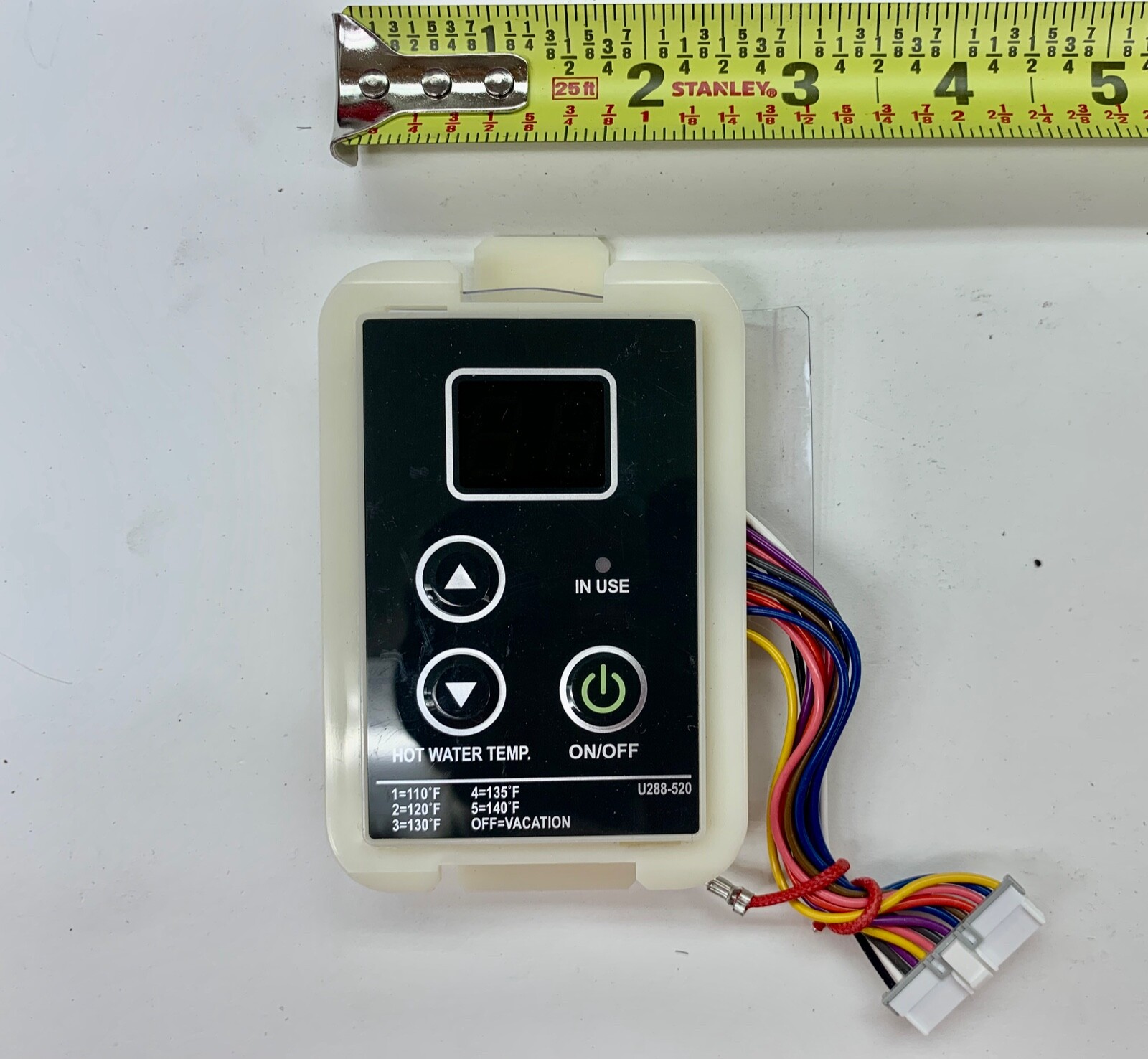 Rinnai RH180N Tankless Water Heater U288-520 Digital Controller | eBay