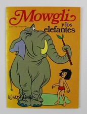 1976 MOWGLI Mini-Book 16.5 x 12 cm (6.5  x 4.75 ) Spanish Vintage Walt Disney #2