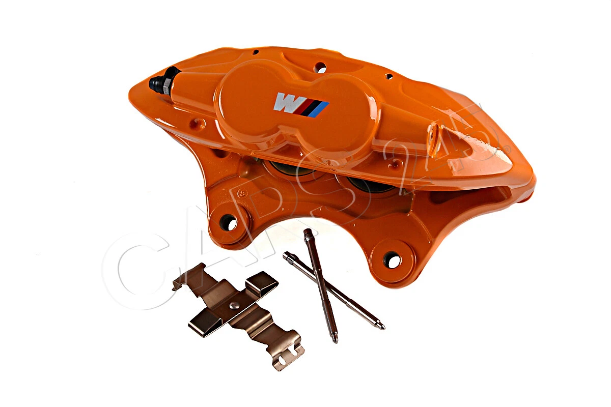 Genuine BMW Brake Caliper Housing Orange Front Left M Performance 