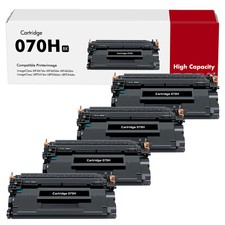 4 Pack Replacement Canon 070H Toner Cartridge MF465dw MF462dw LBP247dw LBP246dw