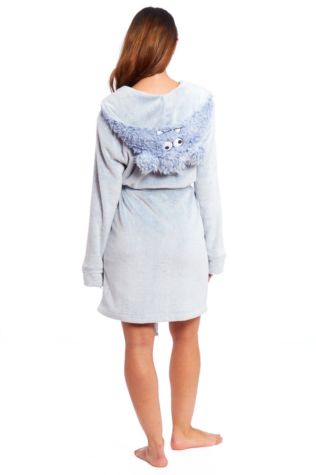 X STORE Ladies Womens Christmas Dressing Gown Fluffy Bathrobe Soft Warm