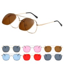 Fashion Gothic Steampunk Square Sunglasses Unisex Retro Glasses UV400 Protection