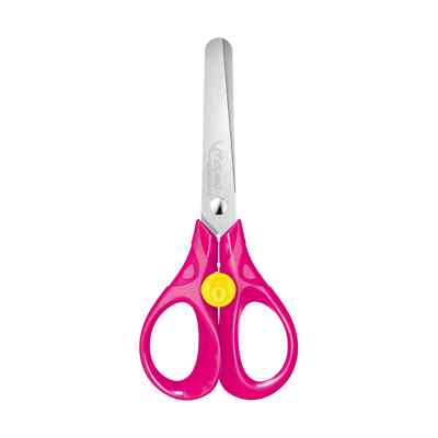 Maped 13 cm rosa Sicherheitsschere - 3D symmetrisches Design für Kinder