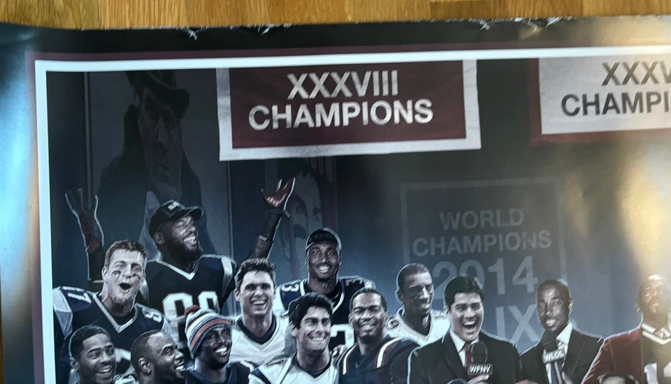 Póster deflategate de los New England Patriots Tom Brady “The Last Laugh” Foto 3 de 4