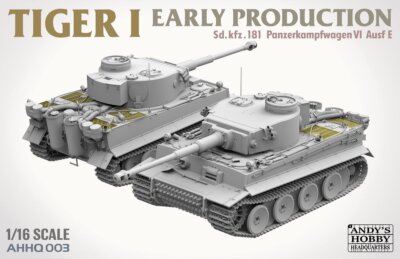 TAKOM AHHQ-003 1/16 Tiger I Early Pz.Kpfw.VI Ausf. E-Sd.Kfz.181