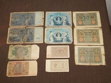 VINTAGE SOUVENIR 11 WWII GERMAN REICHSBANKNOTE   BUNDERT  MARK ++