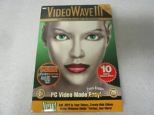 MGI Video Wave III Version 3.5 Pc New, Bonus Photo Vista 2.0 New XP