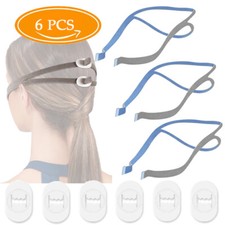 3/6 Pack Replacement Headgear strap for ResMed Airfit P10 Nasal Pillow CPAP Mask