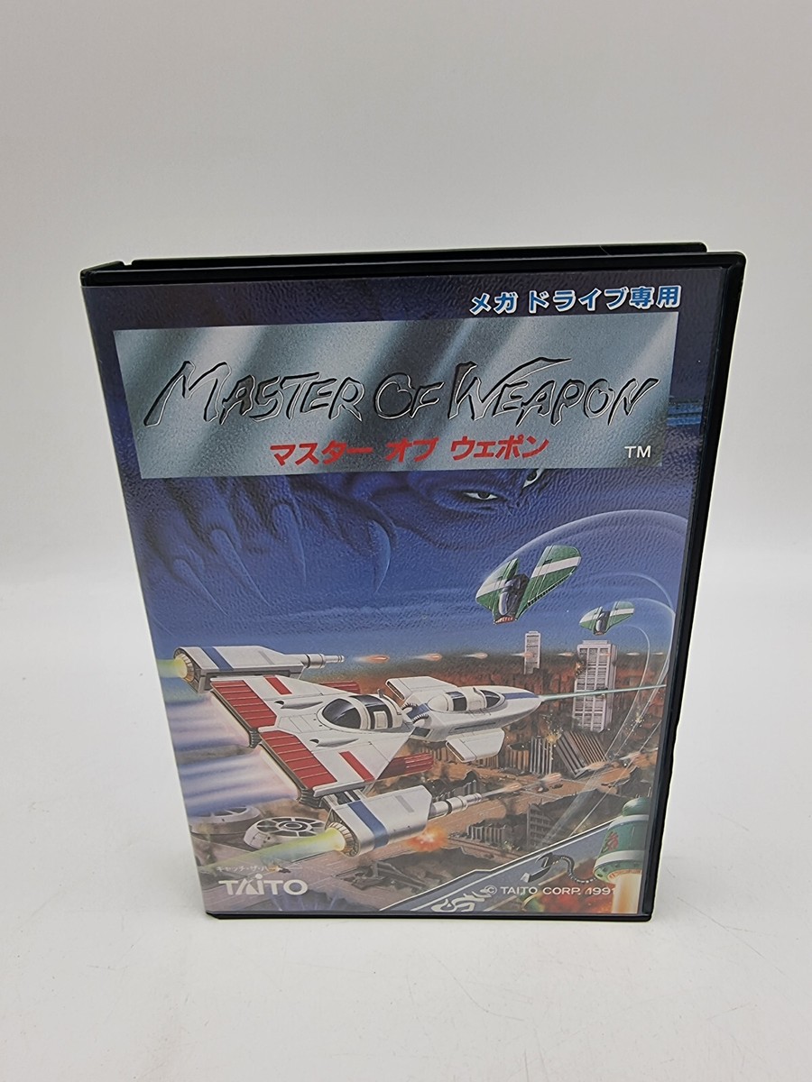 Master Of Weapon Reg Card Megadrive Japon Utilisé